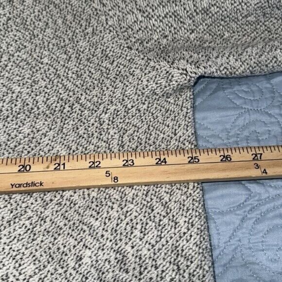 Ava & Viv Gray Open Front Cardigan 1X - Picture 7 of 7